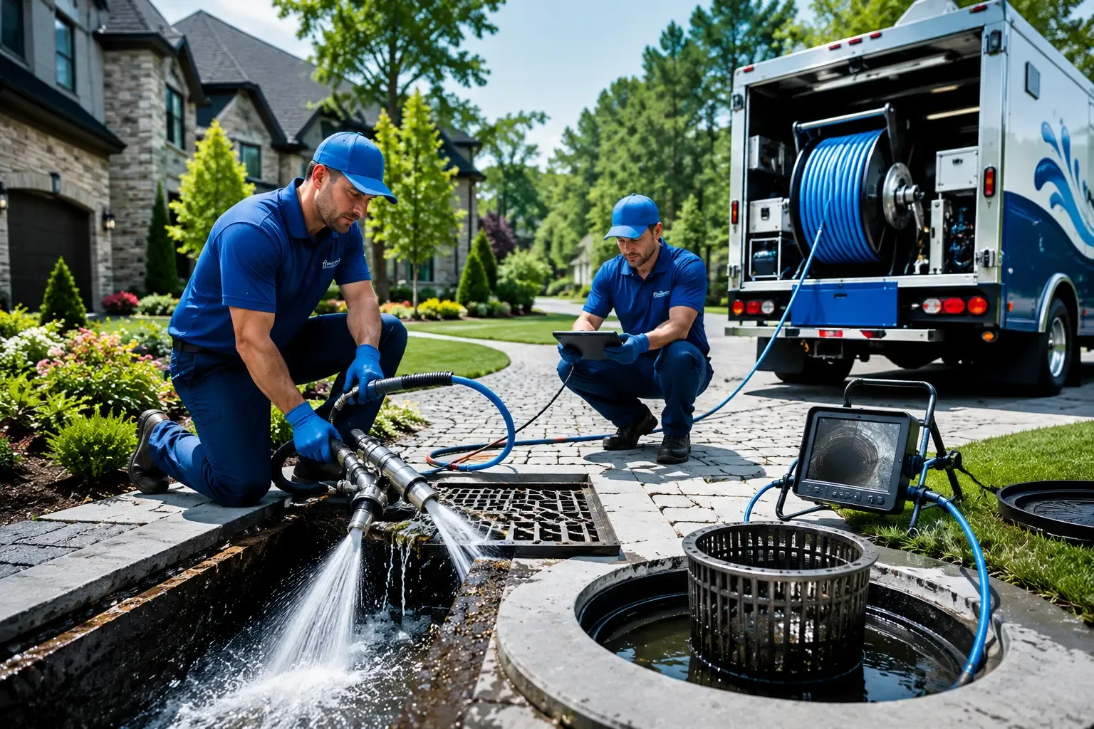 Local outdoor drain cleaning professionals in Balsam Lake, WI
